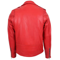 Men's Classic Brando Biker Leather Jacket