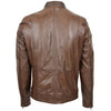 Men's Two Button Leather Blazer