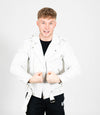 Men's Classic Brando Biker Leather Jacket