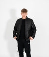 Men's Mandarin Collar Leather Jacket