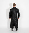 Men's Classic Full Length Leather Coat