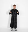 Men's Classic Full Length Leather Coat