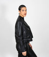 Women's Brando Style Biker Jacket