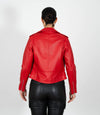 Women's Brando Style Biker Jacket