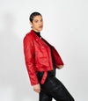 Women's Brando Style Biker Jacket